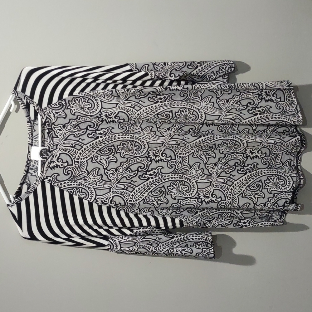 Women's JM Casual printed Top, size XL